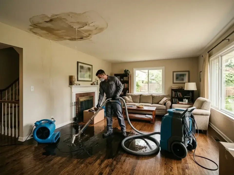 attic-pipe-burst-ceiling-drip-008 — frequently asked questions, Water Damage Restoration & Carpet Care in Thornton, IL